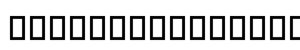 New York, New York 1 font preview